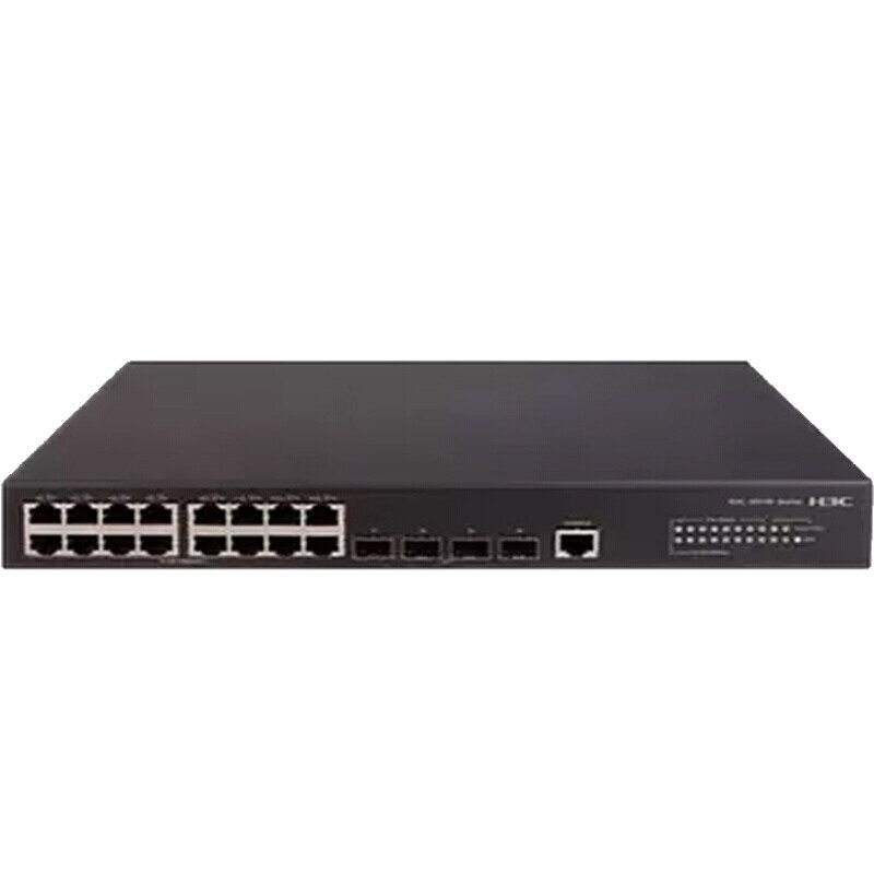 华三(H3C) LS-S5130S-20P-EI 16口千兆电4口千兆光SFP网管交换机